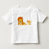 Leeuwse pappa en peuters T-shirt (Voorkant)