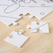 Leeuwvis Volwassenen Kleurplaat Puzzel (Zijkant)