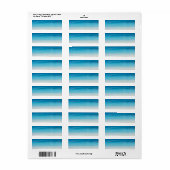 Leeward Beach | Foto van Turks- en Caicoseilanden Etiket (Full Sheet)