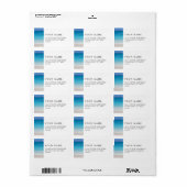 Leeward Beach | Foto van Turks- en Caicoseilanden Etiket (Full Sheet)