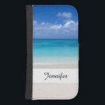 Leeward Beach | Foto van Turks- en Caicoseilanden Galaxy S4 Portemonnee Hoesje<br><div class="desc">Bijna de wereldberoemde 'Grace Bay'-stransport. Een mooi zandstrand. Foto van Leeward Beach - Turks and Caicos Providenciales - Fotografie door Elke Clarke Afbeeldingen © Verlaat zoals is of voeg uw eigen tekst,  naam,  monogram of grafiek toe om uw eigen een van een soort punt te personaliseren en te maken.</div>
