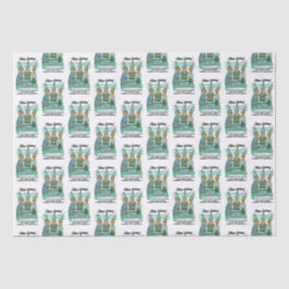 Leeway Senior Verjaardag Tissuepapier