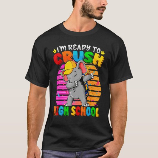 Lefanaat uit de middelbare school terug naar schoo t-shirt (Voorkant)