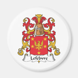 Lefebvre Family Crest Magneet