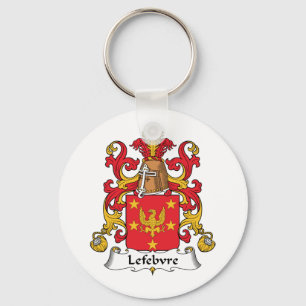 Lefebvre Family Crest Sleutelhanger