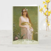 LeFèbvre Springtime CC0794 Happy Birthday Kaart (Gele Bloem)