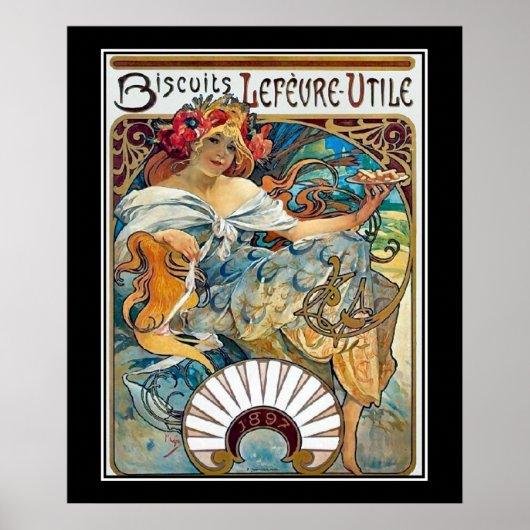 Lefevre Biscuits Vintage Posters (Voorkant)
