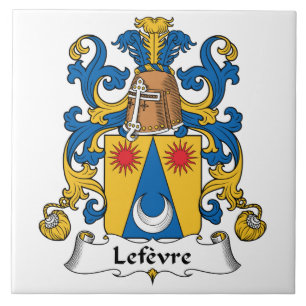 Lefevre Family Crest Tegeltje