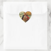 Lefevre Lu Lu Biscuit Boy in Kaapstad Hart Sticker (Tas)
