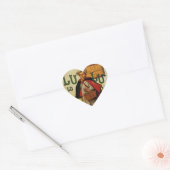 Lefevre Lu Lu Biscuit Boy in Kaapstad Hart Sticker (Envelop)
