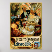 Lefevre-Utile By Alphonse (Alfons) Mucha Poster (Voorkant)