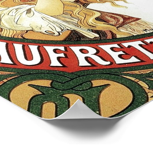 Lefevre Utile by Alphonse Mucha Poster (Hoek)