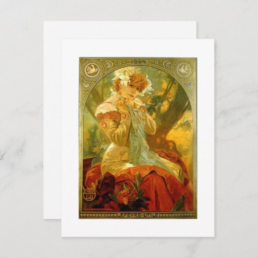 Lefevre Utile Poster 1904 (Voorkant / Achterkant)