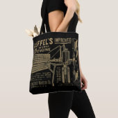 Leffel's Verbeterde IJzerwindmolen 1885 Tote Bag (Dichtbij)