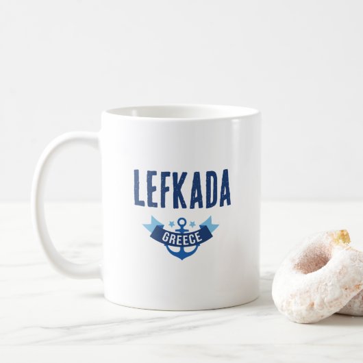 Lefkada Greece Mokken & Cups (Met donut)