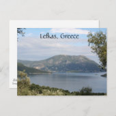 Lefkas Island, Griekenland Briefkaart (Voorkant / Achterkant)