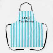 Lefse Aqua Striped All-Over Print Schort (Voorkant)