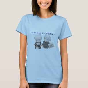 Lefse Day in America - kleurenT-shirt T-shirt