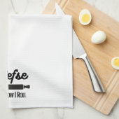 Lefse Het is hoe ik keukenhanddoek kan rollen (Quarter Fold)