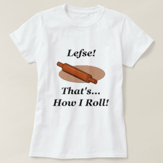 Lefse hoe ik moet rollen t-shirt