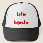Lefse Inspecteur Trucker Pet (Voorkant)