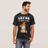 Lefse It's How I Roll Christmas T-shirt (Voorkant volledig)