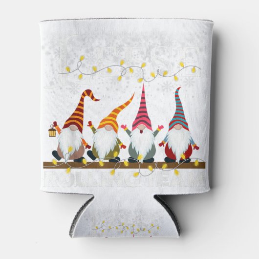 Lefse making rollteam gnome xmas smakeloos kerstfe blikjeskoeler (Voorkant)