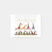 Lefse making rollteam gnome xmas smakeloos kerstfe post-it® notes (Voorkant)
