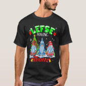 Lefse Making Team Christmas Gnomes Norwegian Lefse T-shirt (Voorkant)