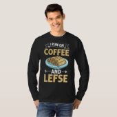 Lefse Norwegian Bread Recipe Maker Flatbrood Rolli T-shirt (Voorkant volledig)