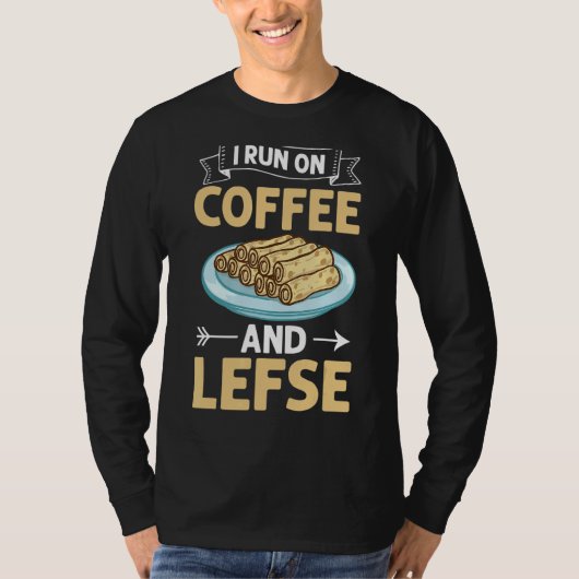 Lefse Norwegian Bread Recipe Maker Flatbrood Rolli T-shirt (Voorkant)