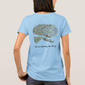 Lefse Recipe T-shirt (Achterkant)