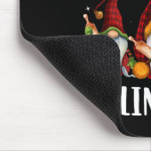 Lefse Rolling Team Gnomes Kerstmis Kind Muismat (Hoek)