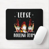 Lefse Rolling Team Gnomes Kerstmis Kind Muismat (Met muis)