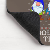 Lefse Rolling Team, Kerstbaking Tomte Gnome Muismat (Hoek)