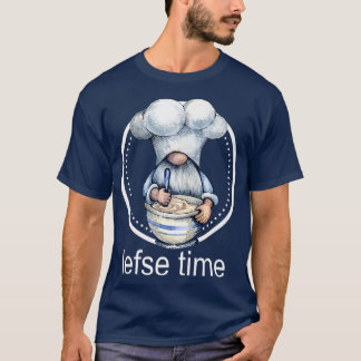 Lefse Time Norwegian Scandinavian Baking T-shirt