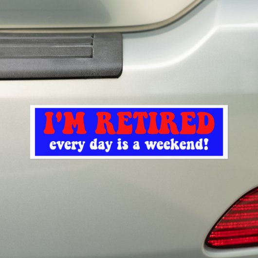 Lefsrente Bumpersticker (Op auto)