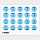 Lefsrente Ronde Sticker (Vel)