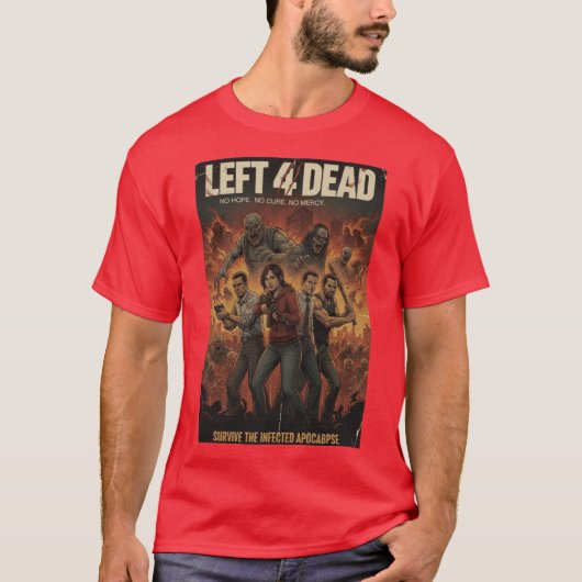 Left 4 Dead girl friend T-shirt (Voorkant)