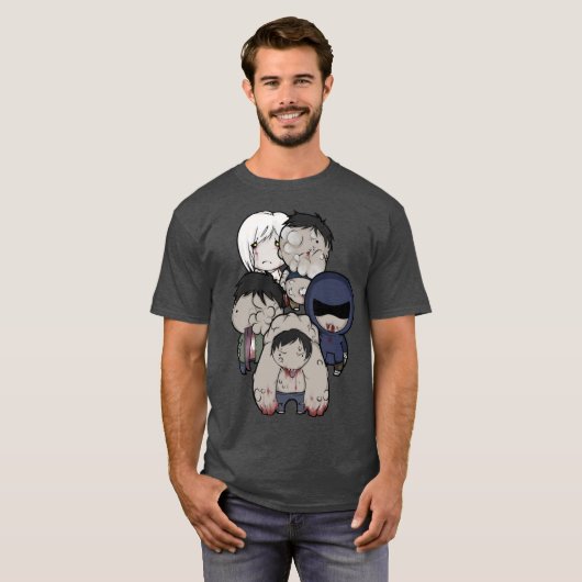 Left 4 Dead Infected funny T-shirt (Voorkant volledig)