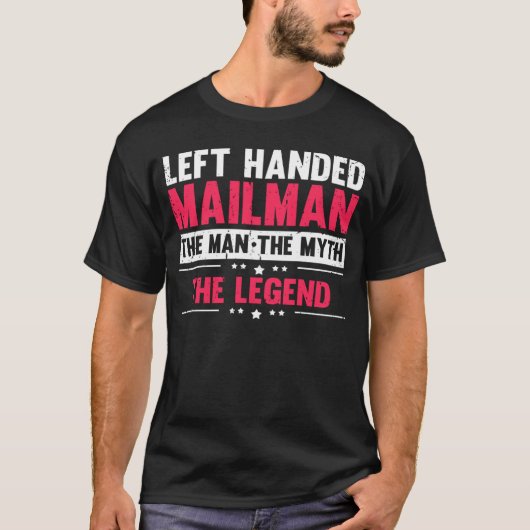 left handed postman postman outfit t-shirt (Voorkant)