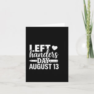 Left Handers Day verliet Southpaw Pride Grappig Au Kaart