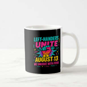 Left Handers Day verliet Southpaw Pride Grappig Au Koffiemok