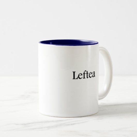 Leftea left Handed Tea Mok (Voorkant rechts)