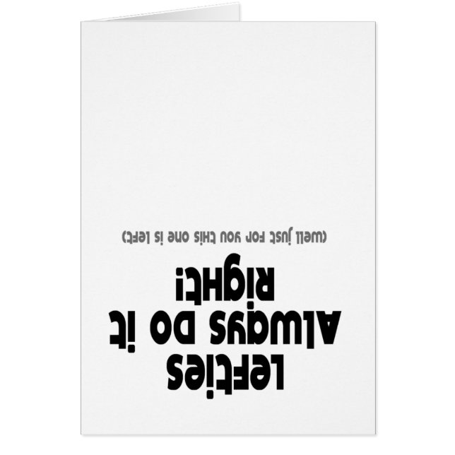 Lefties Altijd goed doen (Voorkant)