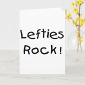 Lefties Rock Kaart (Gele Bloem)