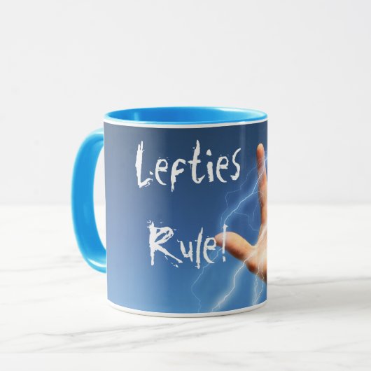 Lefties Rule! Koel Mok (Voorkant links)