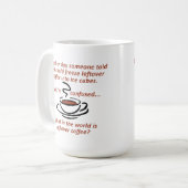 Leftover Coffee Funny Mug Koffiemok (Voorkant links)