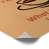 Leftover Coffee Funny Poster Sign (Hoek)