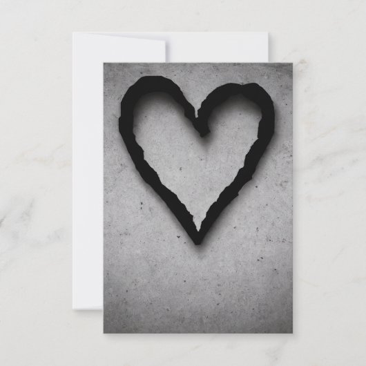 Leftover hart, nr. 01 bedankkaart (Voorkant)